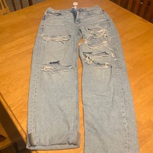 NWT American eagle outfitters baggy mom jeans size 6
